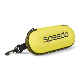 Speedo Unisex Schwimmbrillenetui | Aufbewahrung | Schutz | Sicherheit Gelb, Einheitsgröße