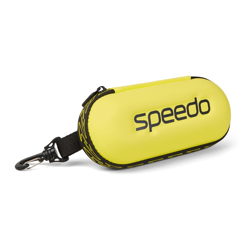 Speedo Unisex Schwimmbrillenetui | Aufbewahrung | Schutz | Sicherheit Gelb,