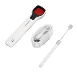 White Concealed Camera Detector Wireless Signal Infrared Listening GPS Device Scanner for Home Hotel DC5V ‑56DB White