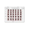 FALSCARA False Eyelashes Eyelash Extension Set, Brown Mocha, Natural Volume