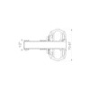 CSV 80 quick-release plug, PVC (70-87 mm), up to 0.5