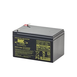 MK Battery ES12-12SA Maintenance-Free Rechargeable Sealed Lead-Acid Battery