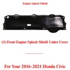 US AUTO PARTS PLUS New Front Engine Splash Shield Under