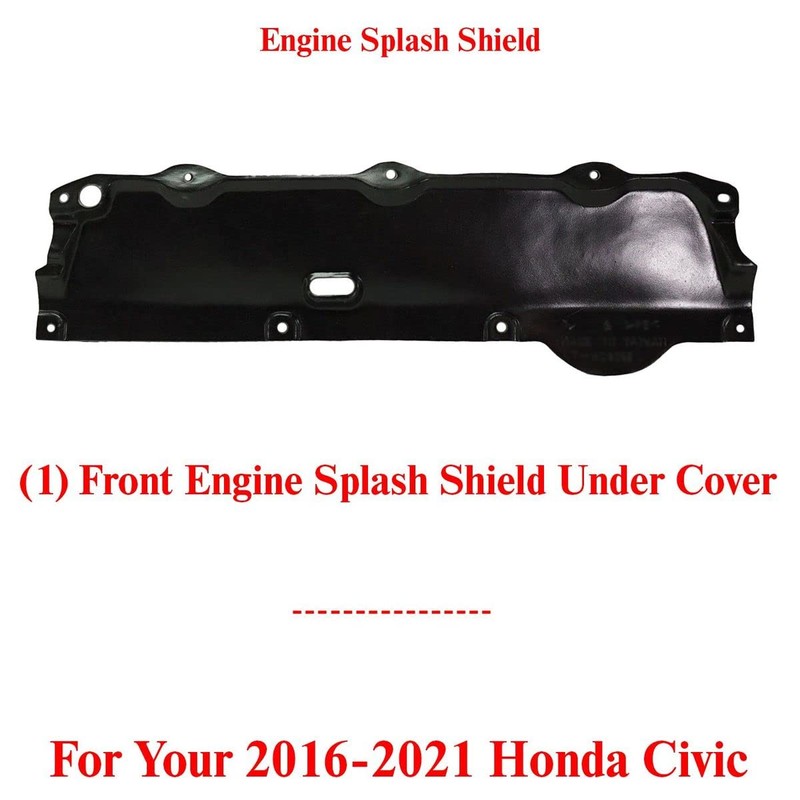 US AUTO PARTS PLUS New Front Engine Splash Shield Under