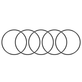 sourcing map O-Rings Nitrile Rubber, 143mm Inner Diameter, 150mm OD, 3.5mm Width, Round Seal Gasket for Automotive Machine Plumbing, 5pcs