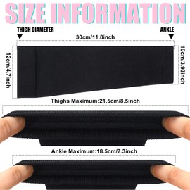 6 Pairs Calf Compression Sleeve Women Footless Compression Stockings Elastic Leg Sleeve for Running Nurse Pregnant, 6 Colors (Small)