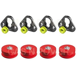 Button Fix Type 1 Holder Marking Aid 4 Pack + 4 Marker Tools