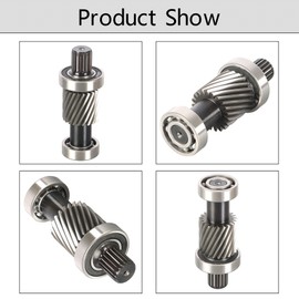 waltyotur Golf Cart Input Shaft Kit with 21 Tooth 1.5 Inch Diameter Gear Replacement for EZGO Electric 1988-1990 & 1994-Up