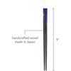 JapanBargain, Travel Chopsticks with Case Reusable Chinese Korean Japanese Bamboo