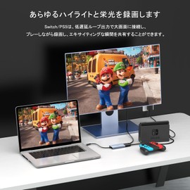 MT-VIKI 4K Capture Board USB Type A & Type C 2 in 1 Video Game Capture 1080p@60Hz, Support HD Loopout, HDMI Game Live Recording/HDMI Video Recording/Live Streaming Capture Device