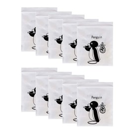 MIBICIRI 10Pack(1000pcs) Orthodontic Elastics Bands,Dental Orthodontic Elastic Rubber Bands Braces Teeth Gap Supply (Penguin 5/16" 3.5oz)