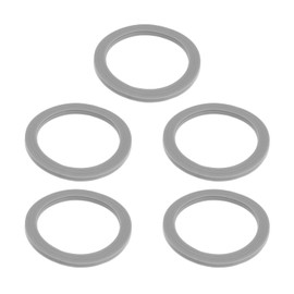 LT Easiyl Pack of 5pcs PVC Seal Sink Drain Valve Seal Sink Seal Gasket 1-1/4 Inch Valve Drain Repair Part for Kitchen Sink Plug Valve, 478-B-HPW