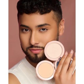 Polvo Compacto Fijador Pretty Pressed Beauty Creations Tono 07 Naturally Golden