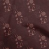 oneOone Velvet Maroon Fabric Dotted Floral Quilting Supplies Print Sewing