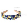 scicent Headband Rhinestone Headbands Glittering Crystal Headband Baroque Jewellery Headband