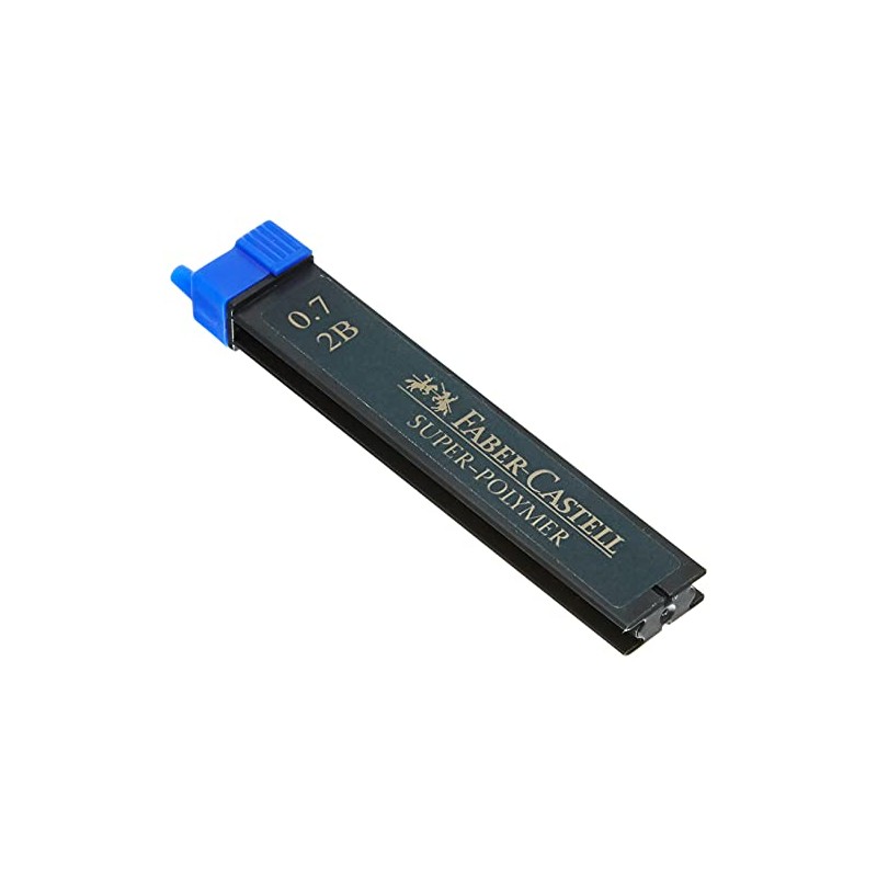 Faber-Castell 0.7mm 2B Super-Polymer Fineline Lead (12 leads per container)