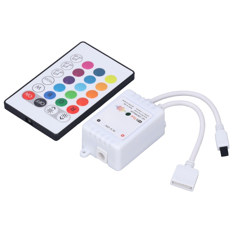 24 Keys Smart LED Remote Control RGB Wireless Controller 16