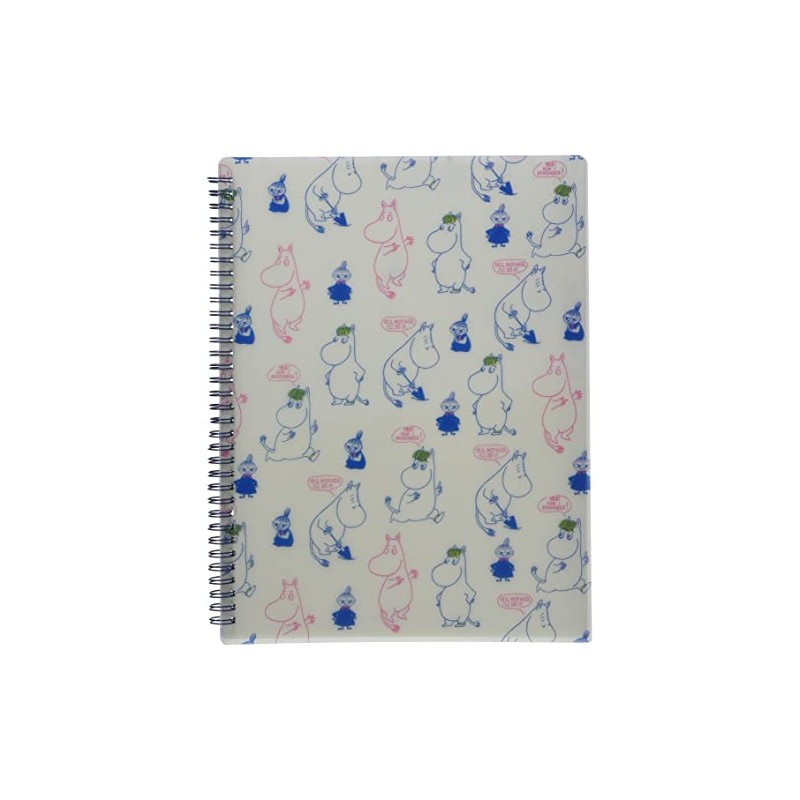 Sunstar Stationery Moomin Ring Pocket File Nakama S2133440
