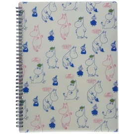 Sunstar Stationery Moomin Ring Pocket File Nakama S2133440