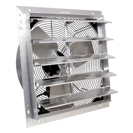 VES Exhaust Fan, 3 Speed Shutter Fan with 9 Foot Cord for Indoor or Outdoor Ventilation (16 Inches)