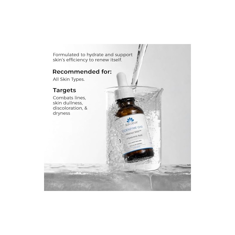 Coenzyme Q10 Serum with Hyaluronic Acid 1 oz
