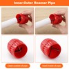 1/4'' - 1'' Depth Gauge and Pipe Deburring Tool Kit,