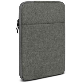 moex Tablet Case for Acer Iconia X12, Bag with Zip and Compartment for Accessories, Nylon Fabric Sleeve, Soft Padded, Protective Case, Minimalist Dash Case, Dark Grey