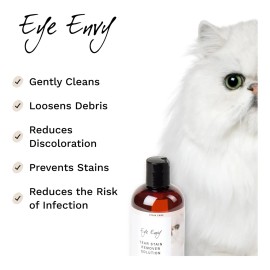 Solución Quitamanchas De Lágrimas Eye Envy Para Gatos, 473 M