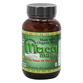 Certified Organic Maca Magic Capsules 60 ct