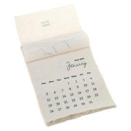 TVETE 2025 Calendar, Fabric Wall Calendar, Fabric Calendar, Wall Hanging, Cloth Calendar, Plain, Cotton, Monthly Fabric Calendar Towel, Decorative, Wall Hanging Tapestry, Canvas Fabric, Stylish,