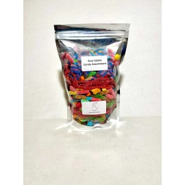 Freeze Dried Fanatics Sour Slamz Bulk Gummy Candy Sour Candy Mash Up Flavor 20oz 30oz Bag Jug - 20oz Bag