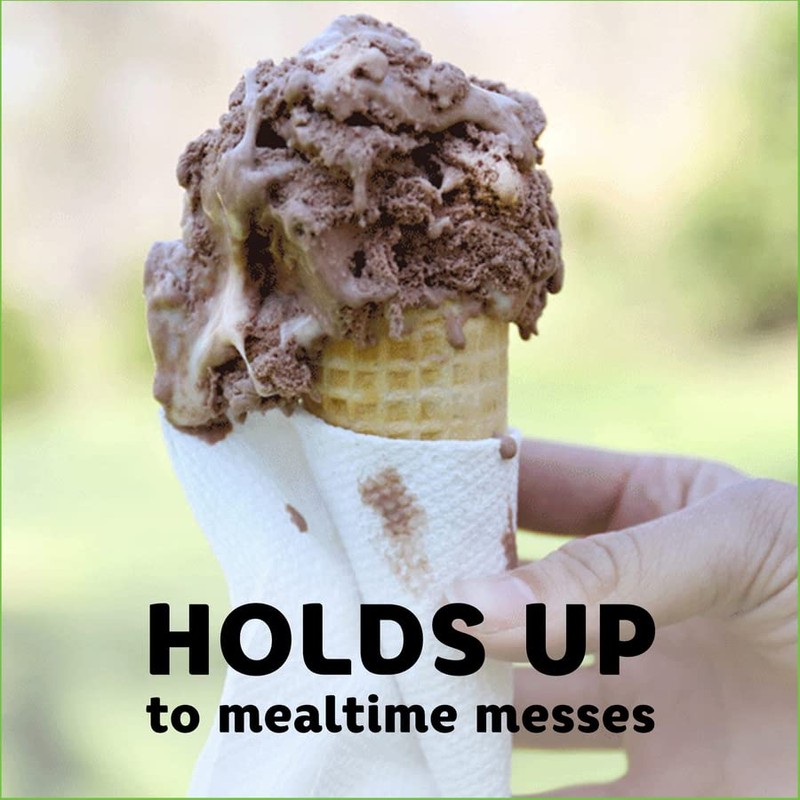 Bounty Paper Napkins, White or Printed, 200 Count, Pack of