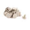 ACROPIX Rivet Bumper Door Fastener Clips Universal Car Plastic Beige