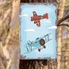 Airplanes Lovers Gift Metal Tin Sign 8x12 Inch Aviation Hangar
