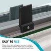 M6209 Sliding Shower Door Bottom Guide 1/2" Wide Fit for