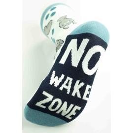 Lazy One Men and Women's Novelty Crew Socks, Funny Crew Socks For Men and Women (Manatee)