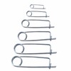 Keehui Sping Steel Brooch Shape Cotter Safety Pin Spring Pin,