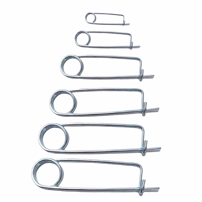 Keehui Sping Steel Brooch Shape Cotter Safety Pin Spring Pin,