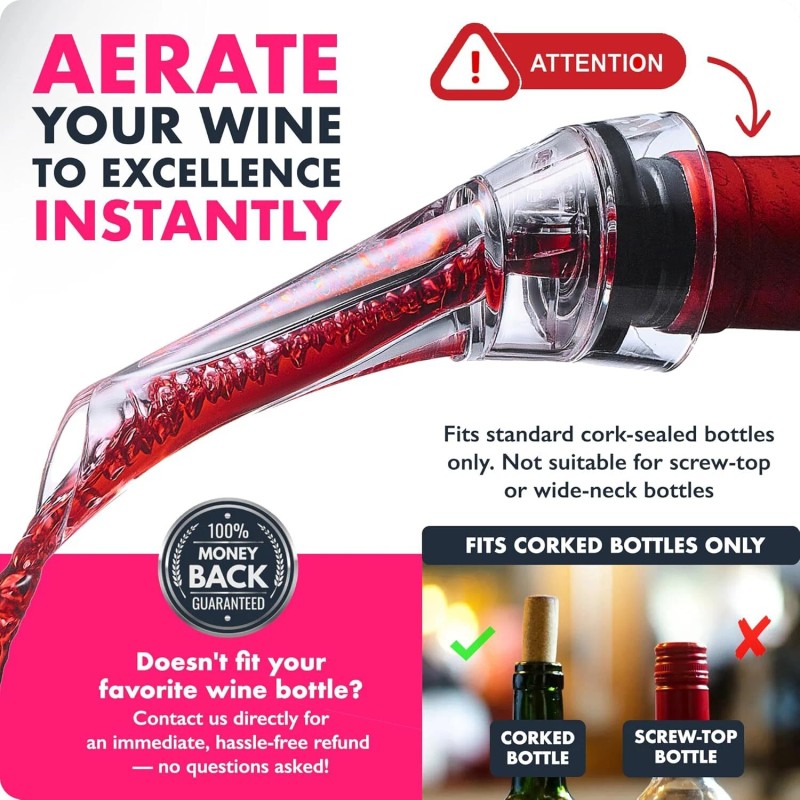 Generic Wine Aerator Pourer Spout 2025 � Professional Wine Aerator