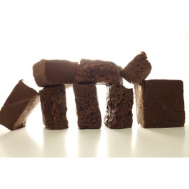 Oh Fudge - Chocolate Fudge 1/2 Pound - The Oh Fudge Co. secret chocolate fudge recipe - Rich, Pure, Delicious Creamy Chocolate Fudge Made with Real Cream and Butter ohfudge.net - compared to Mo's Fudge Factor, chocolate fudge 1/2 pound