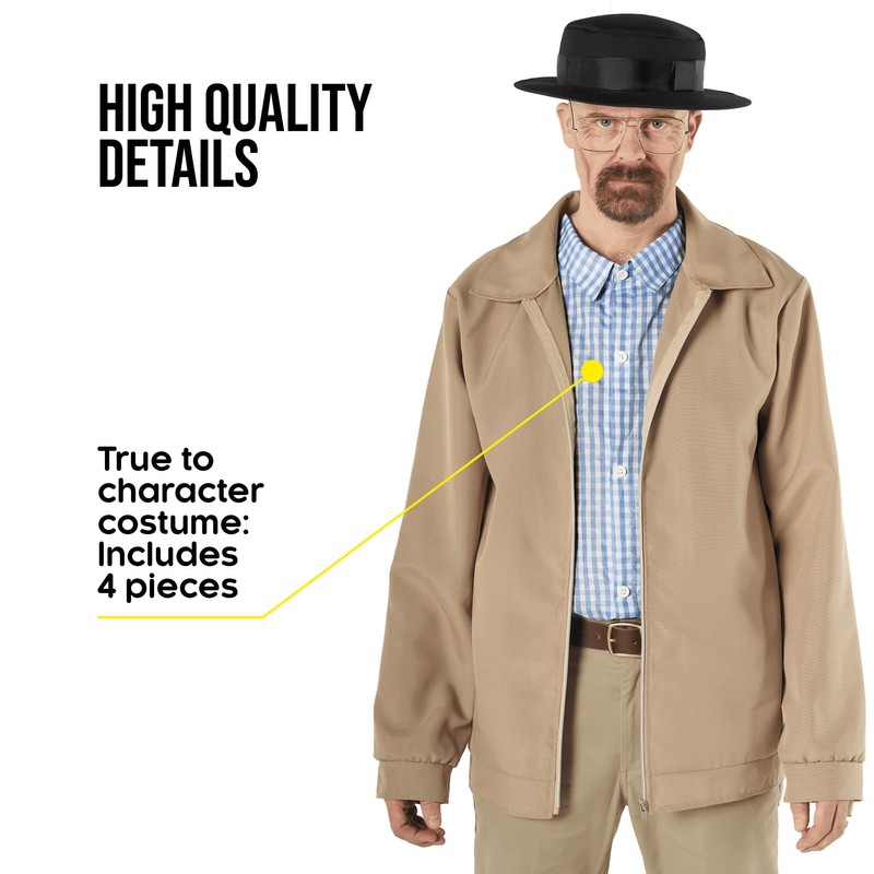 Morph Bad Tv Chemist Men Costume Large