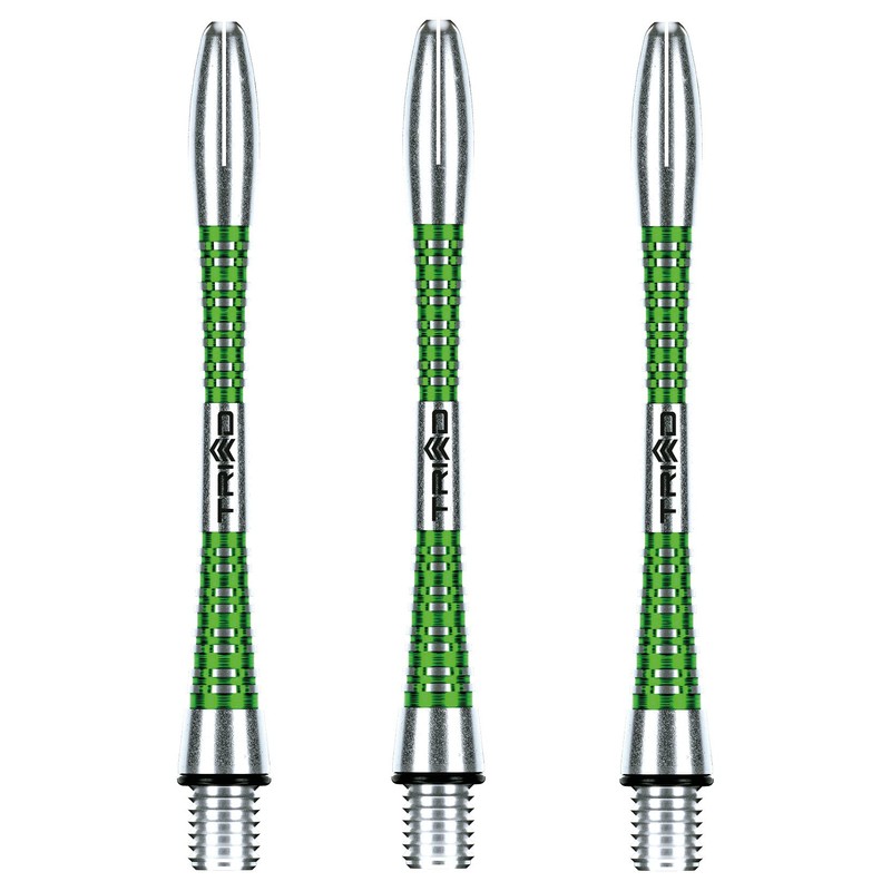 WINMAU Triad Aluminium Green Medium Dart Shafts (Shafts) - 1