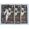Parker Smith 2024 Bowman Draft 3 card Lot 1st Bowman