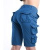 FOURSTEEDS Bermudas de sarga con cordón para mujer, de ajuste