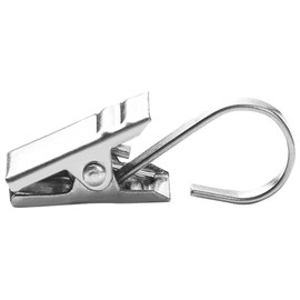 Curtain Clips, Curtain Hooks, 24 Pcs Stainless Steel Strong Clips for Hanging Your Favorite Fabric Curtain Liner Shower Curtain