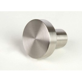 Furniture Knobs EK03 Diameter 30 mm Brushed Stainless Steel Pack of 5 SOTECH