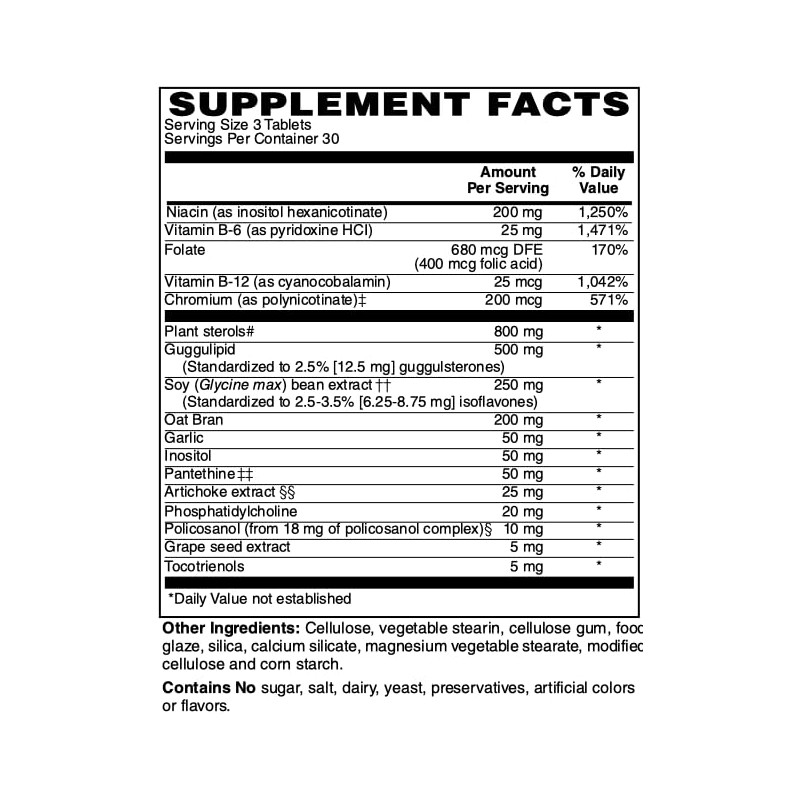 Netrition Cholesterol Support 90 Tablets