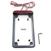 HTTMT MT294-003- Universal Compatible with/Suzuk/Yamah/Kawasak Complete LED License Plate Frame