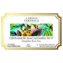 Cinnamon Macadamia Nut Dandelion Root Tea (Single Serve K-Cup Pods) (12 pods, ZIN: 575283) - 3 Pack