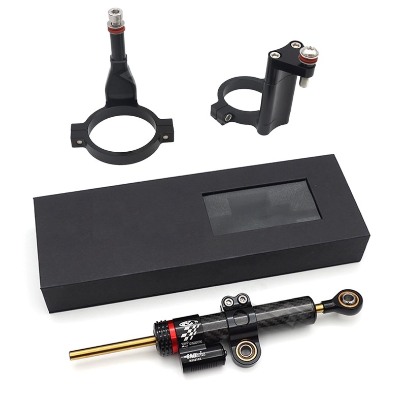 GZDLMoto Motorcycle Steering Stabilizer Bracket Damper Stabilizers & Dampeners Kits